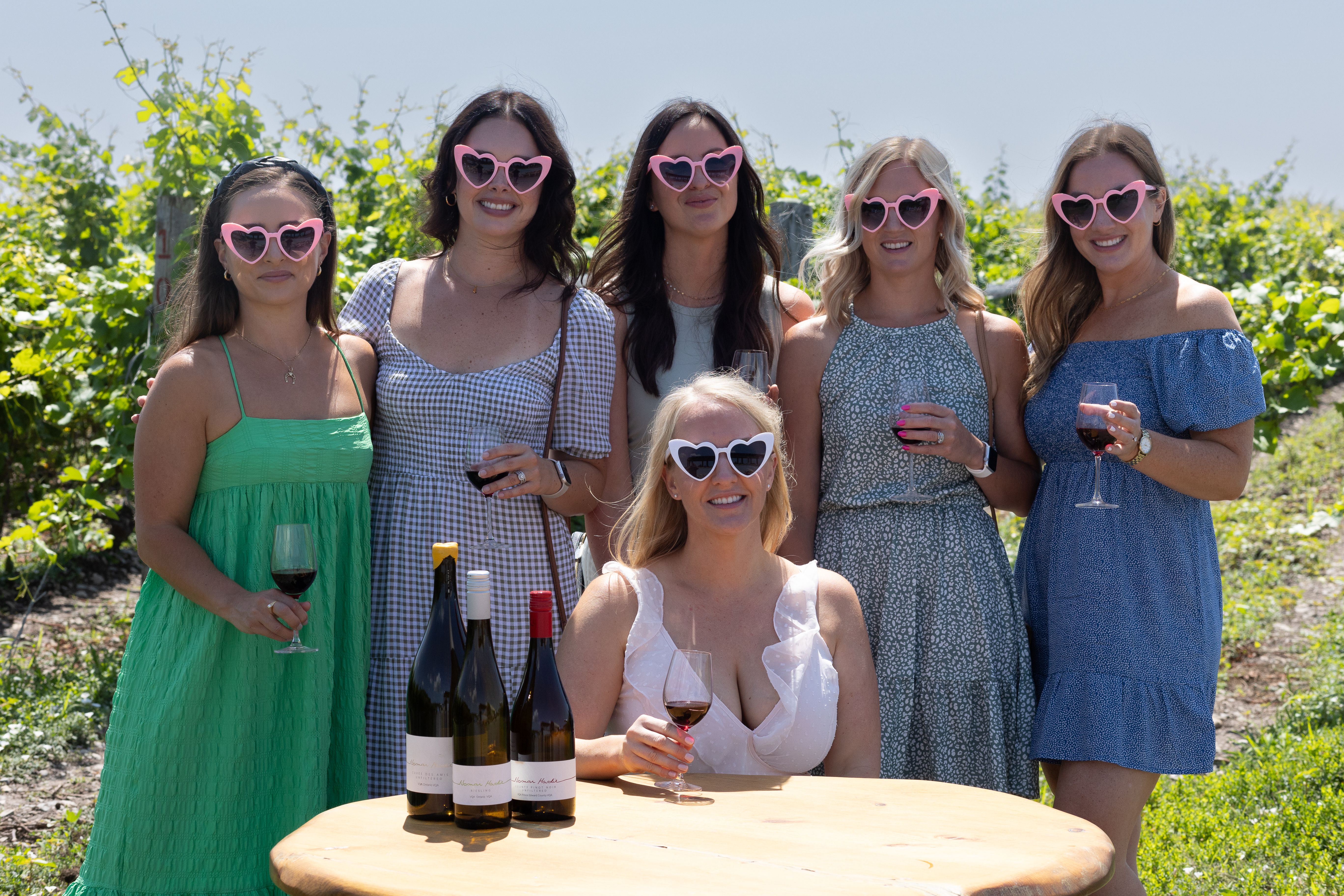 Sample time at a PEC winery